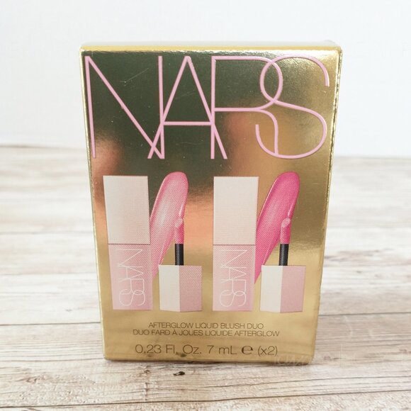 NARS Afterglow Liquid Blush Duo New Orgasm Bubbly Limited Edition Coastal Chic - Picture 1 of 8